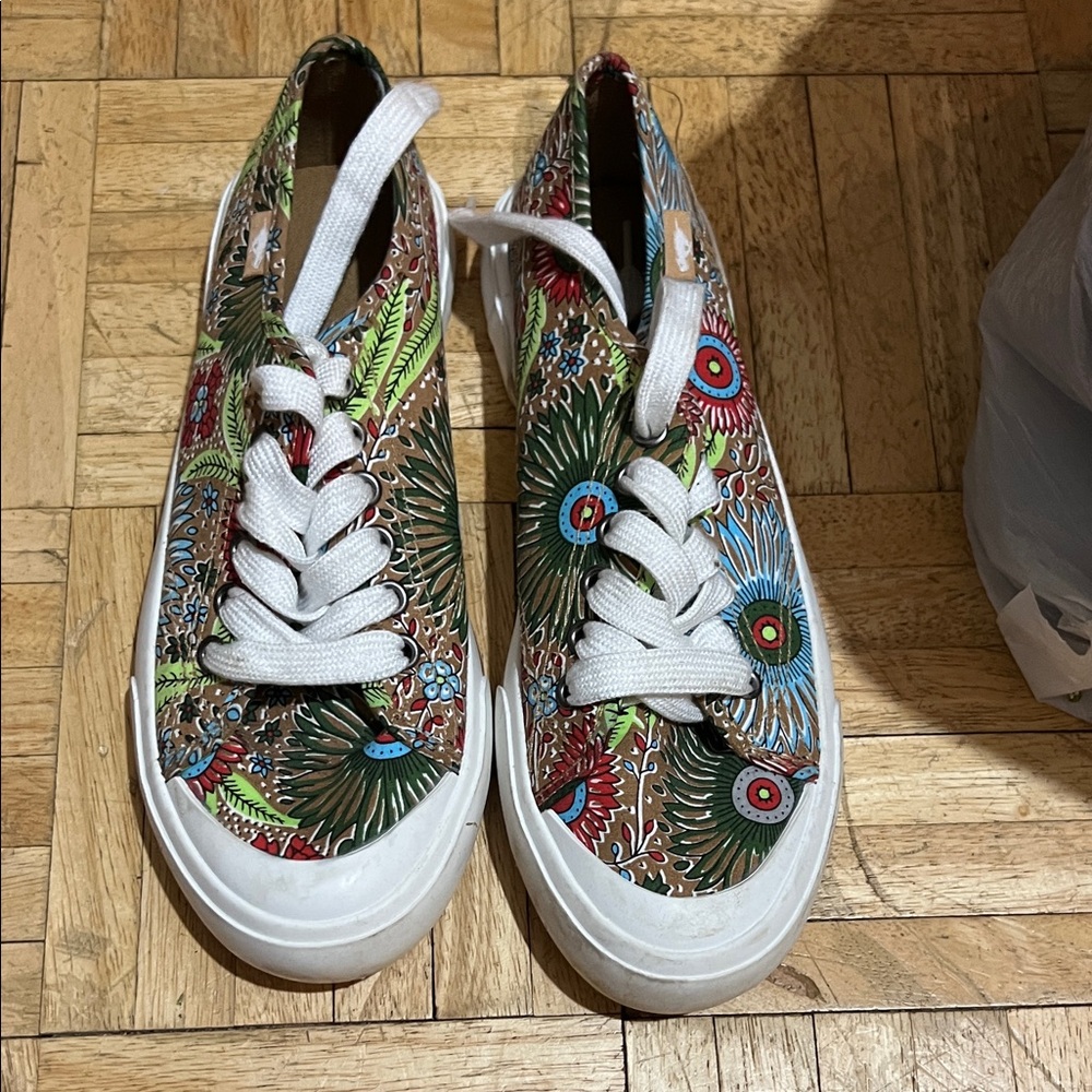 Rocket Dog Multicolor Patterned Women's Sneakers